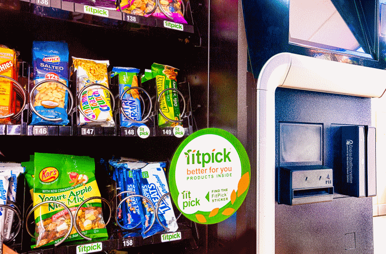 healthy vending machine options